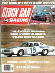 STOCK CAR RACING 1976 APR - BRUTON SMITH, HYLTON, Petty Superbird, IROC